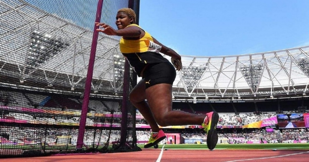 Jamaica's discus thrower Lawrence on course to final