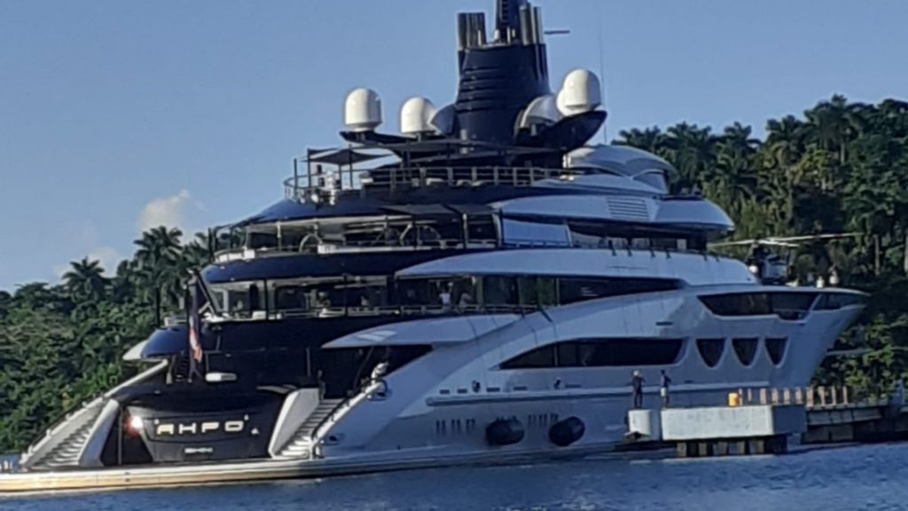 jamaican billionaire yacht