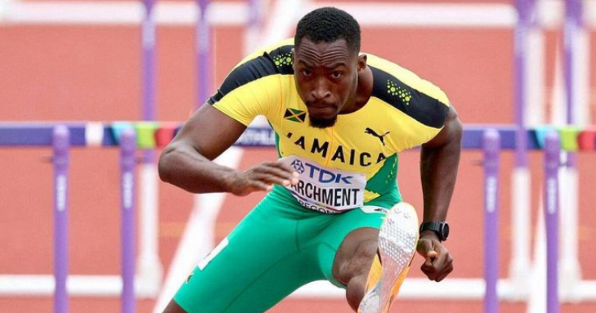 Parchment powers through to 110 hurdles finals