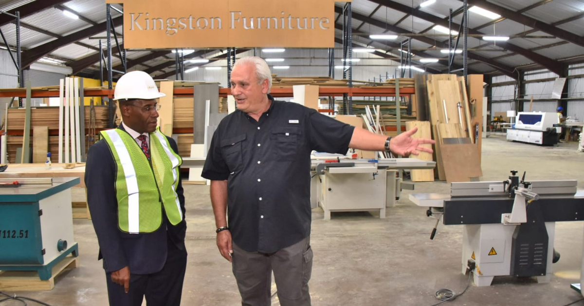 Industry Minister hails state of the art furniture company