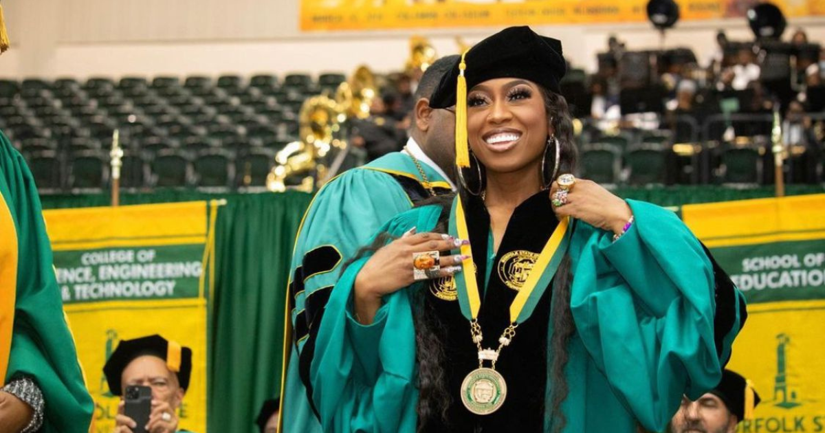 Missy Elliott receives historic second honorary doctorate degree