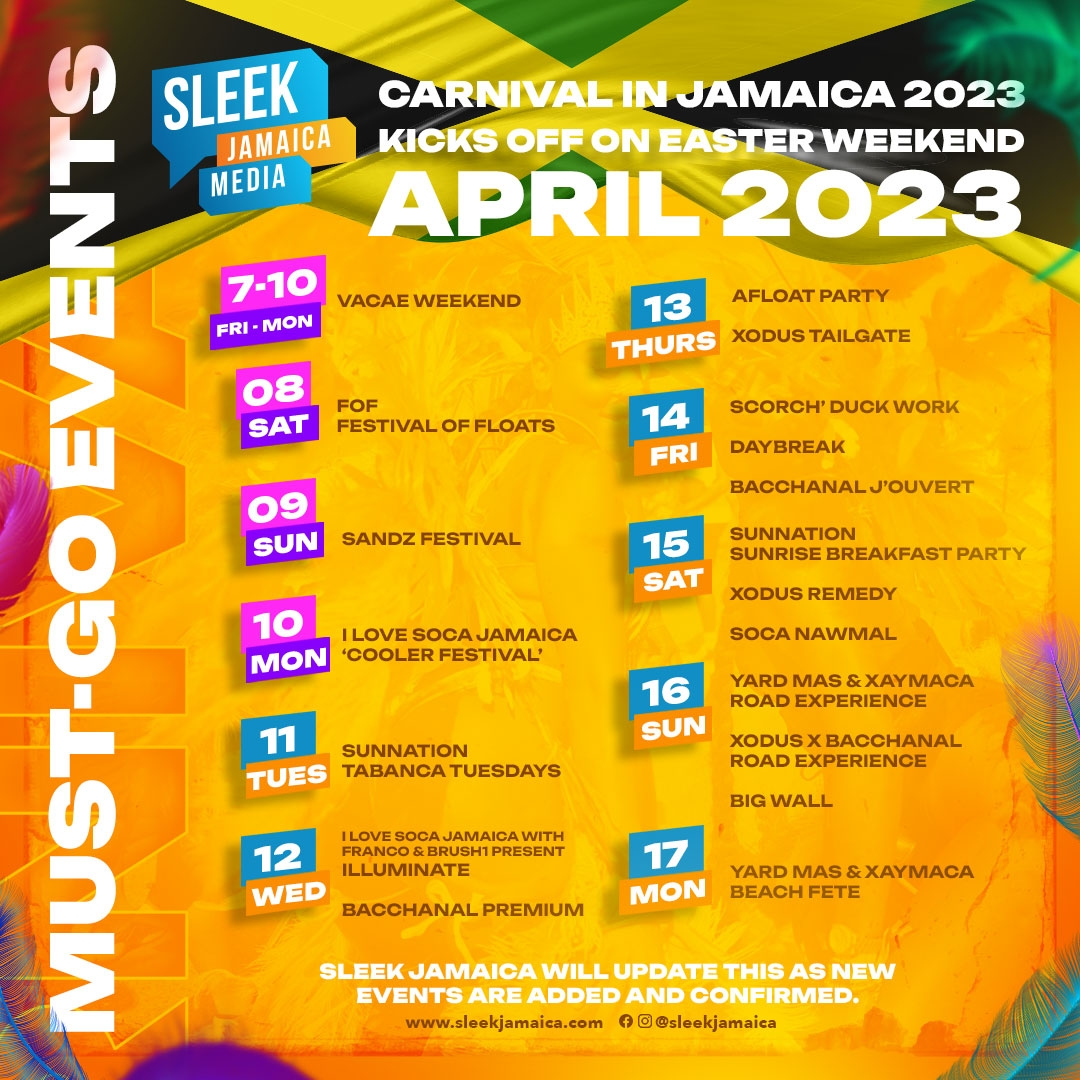 Carnival in Jamaica set to kickoff on Easter weekend