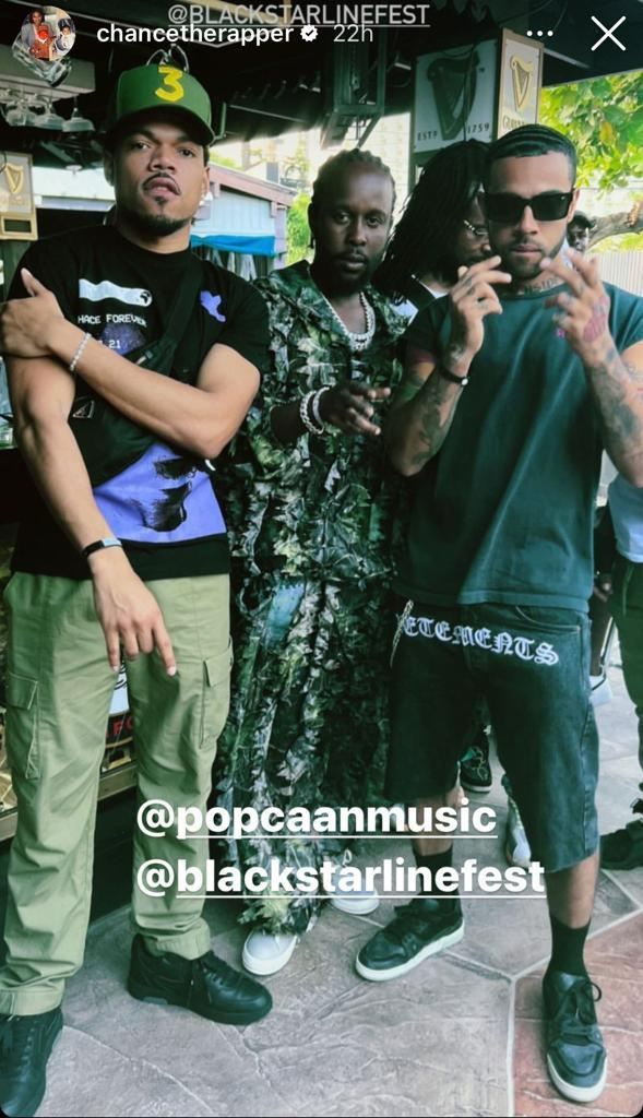 Chance the Rapper touchdown for the culture