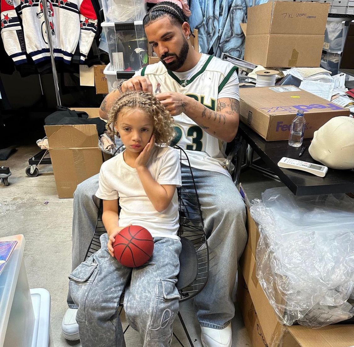 Drake's son ‘Adonis’ is a baby rapper