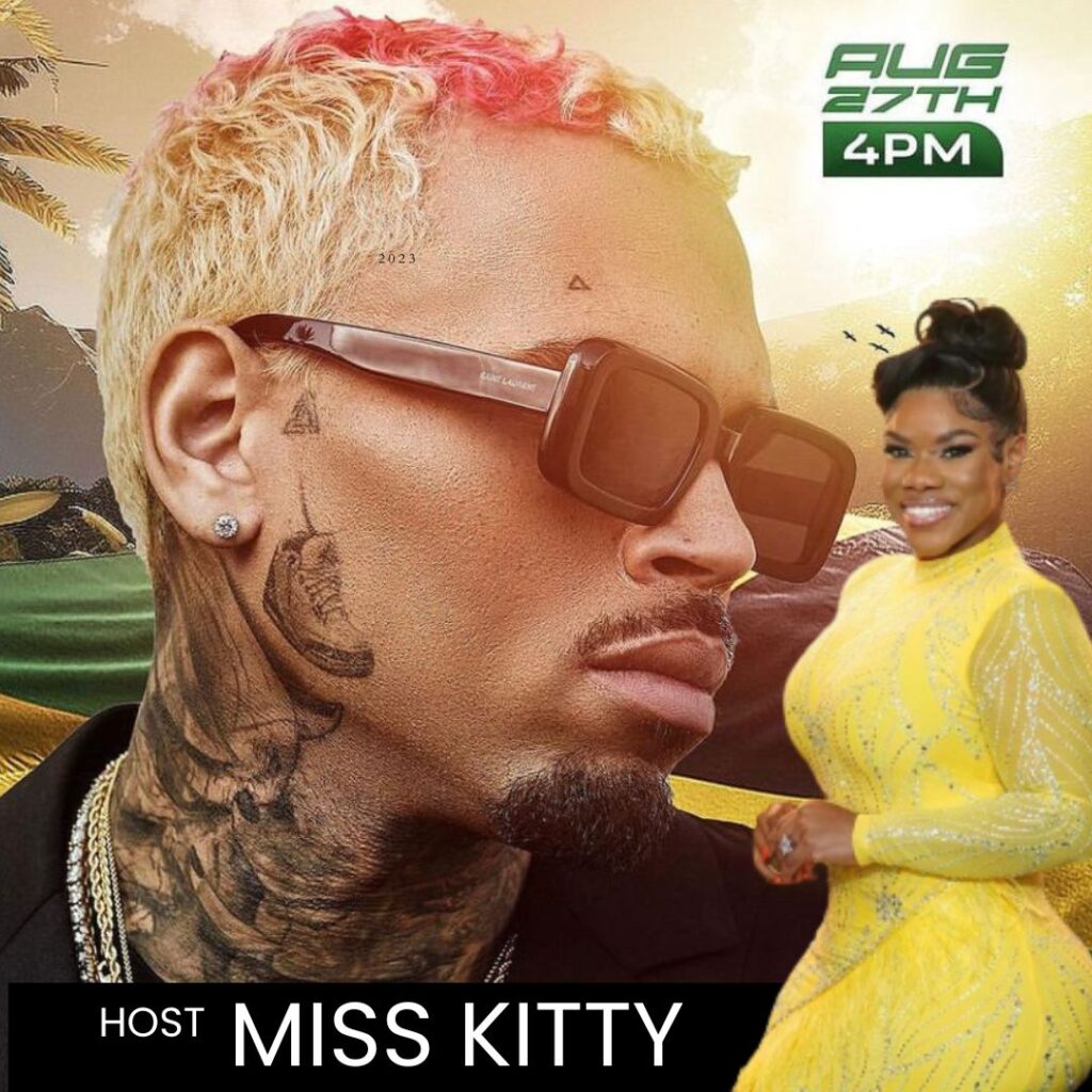 Miss Kitty to host Chris Brown & Friends concert