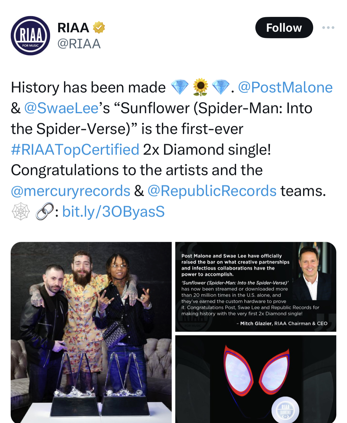 Post Malone and Swae Lee's 